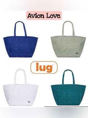 Lug Avion Love Carry All XL Tote Bag NWT